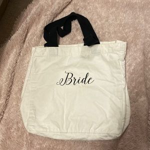 Bride tote